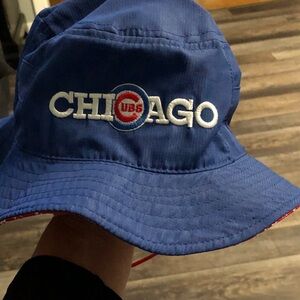 adidas Red RumChata Logo Bucket Hat